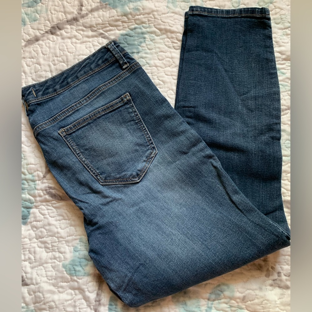 🍉Nine West vintage America Collection jeans, matchstick skinny, 31/12r, boho EUC